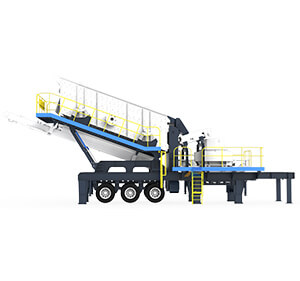 ZY-2 Planta Móvil De Fabricación De Arena